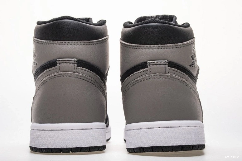 OG  1 555088-013 Retro Black Gray Air Shadow Jordan High 0313